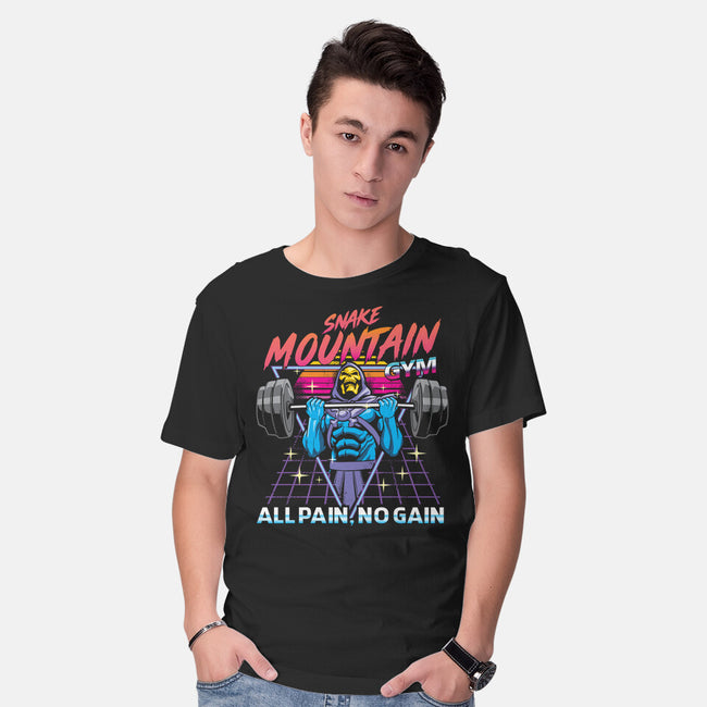 All pain No Gain-Mens-Basic-Tee-arace