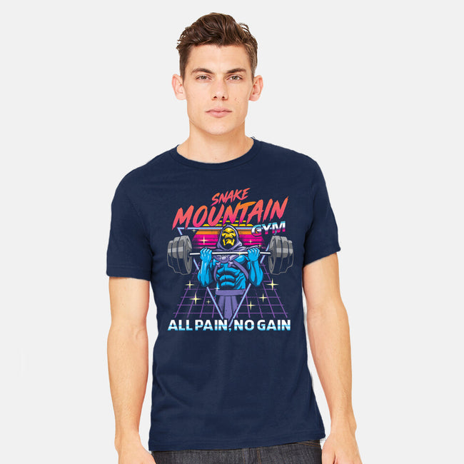 All pain No Gain-Mens-Heavyweight-Tee-arace