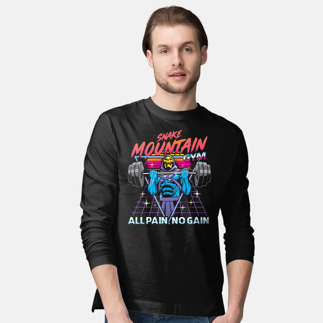 All pain No Gain-Mens-Long Sleeved-Tee-arace