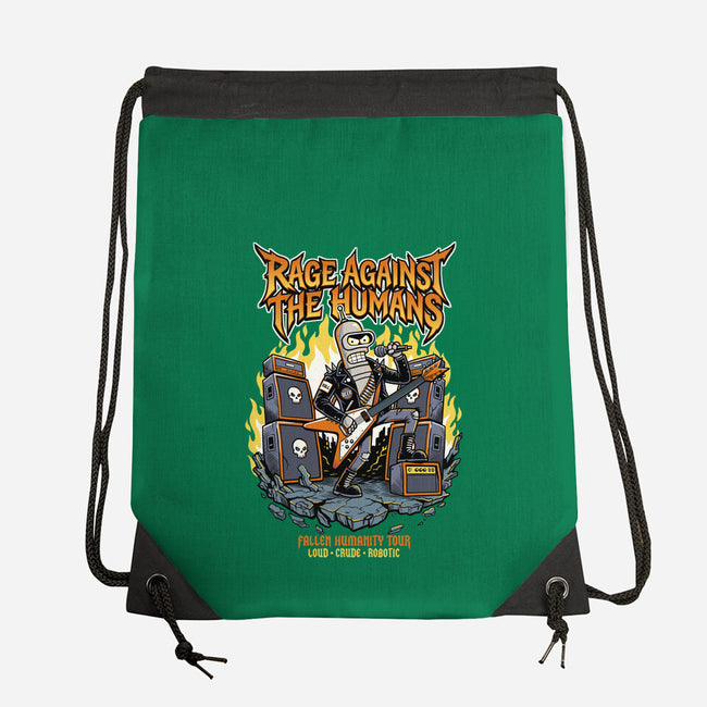 Fallen Humanity Tour-None-Drawstring-Bag-P1yu5h