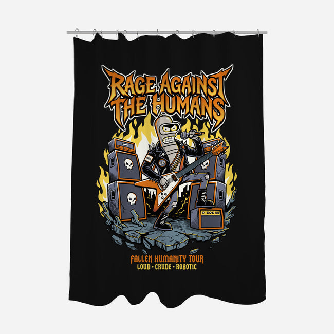Fallen Humanity Tour-None-Polyester-Shower Curtain-P1yu5h