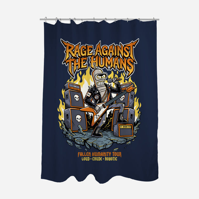 Fallen Humanity Tour-None-Polyester-Shower Curtain-P1yu5h