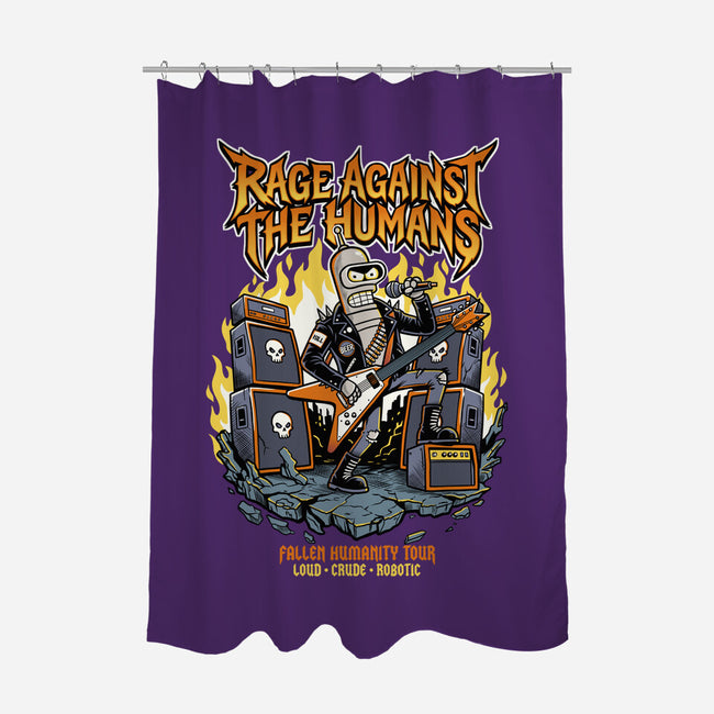 Fallen Humanity Tour-None-Polyester-Shower Curtain-P1yu5h