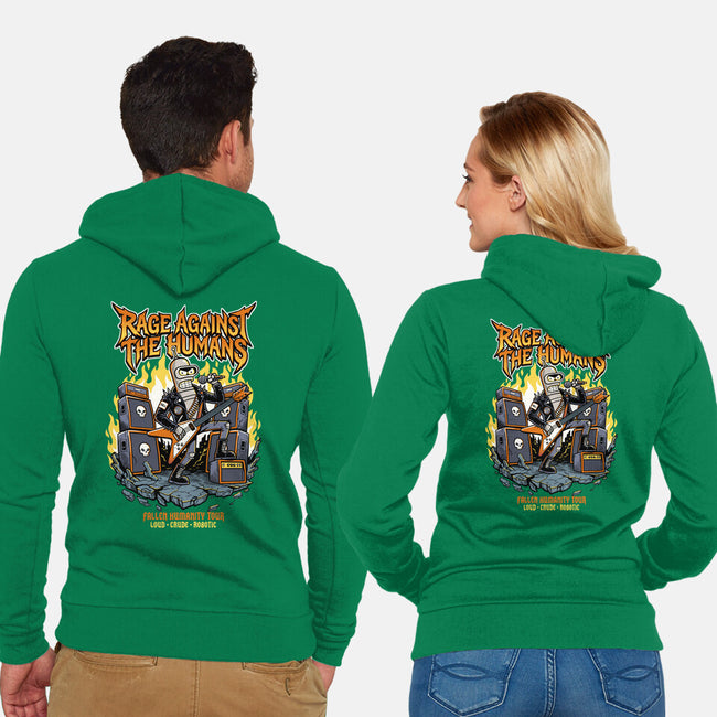 Fallen Humanity Tour-Unisex-Zip-Up-Sweatshirt-P1yu5h