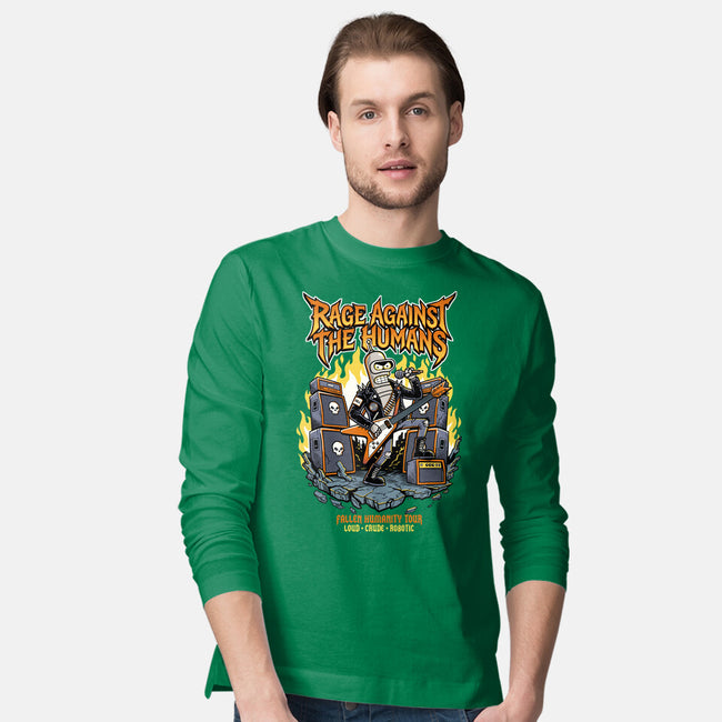Fallen Humanity Tour-Mens-Long Sleeved-Tee-P1yu5h