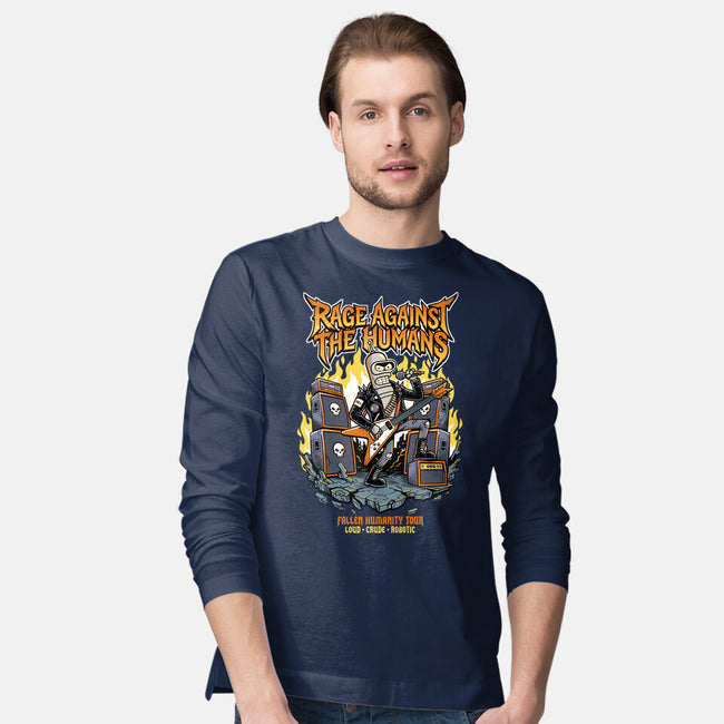 Fallen Humanity Tour-Mens-Long Sleeved-Tee-P1yu5h