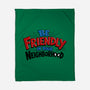 Be Friendly In Your Neighborhood-None-Fleece-Blanket-Boggs Nicolas