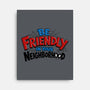 Be Friendly In Your Neighborhood-None-Stretched-Canvas-Boggs Nicolas
