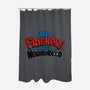 Be Friendly In Your Neighborhood-None-Polyester-Shower Curtain-Boggs Nicolas