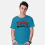 Be Friendly In Your Neighborhood-Mens-Basic-Tee-Boggs Nicolas