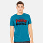 Be Friendly In Your Neighborhood-Mens-Heavyweight-Tee-Boggs Nicolas