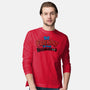 Be Friendly In Your Neighborhood-Mens-Long Sleeved-Tee-Boggs Nicolas