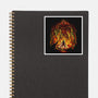 Fire And Titans-None-Glossy-Sticker-zascanauta