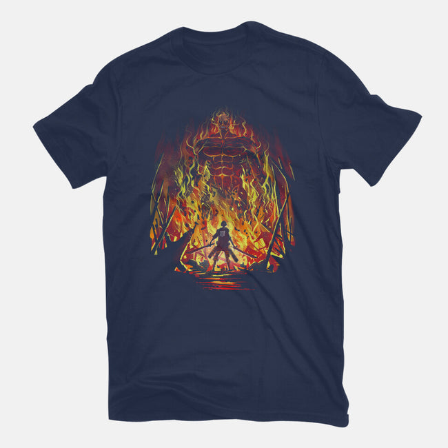 Fire And Titans-Mens-Heavyweight-Tee-zascanauta