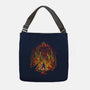 Fire And Titans-None-Adjustable Tote-Bag-zascanauta