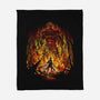 Fire And Titans-None-Fleece-Blanket-zascanauta