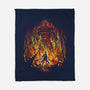 Fire And Titans-None-Fleece-Blanket-zascanauta
