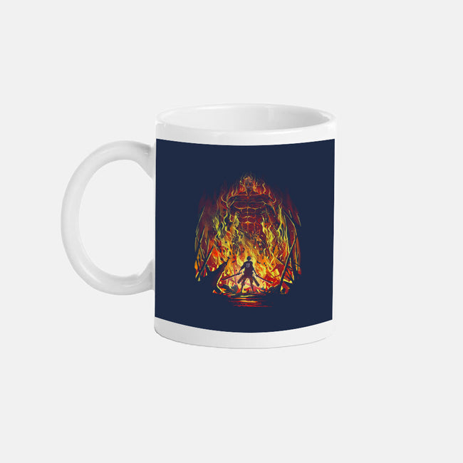 Fire And Titans-None-Mug-Drinkware-zascanauta
