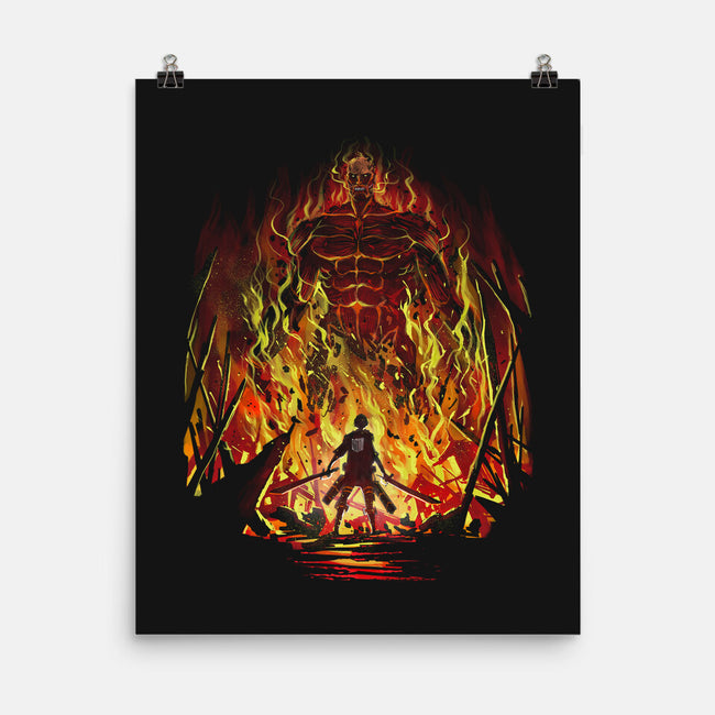 Fire And Titans-None-Matte-Poster-zascanauta