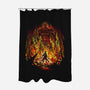 Fire And Titans-None-Polyester-Shower Curtain-zascanauta