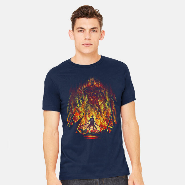 Fire And Titans-Mens-Heavyweight-Tee-zascanauta