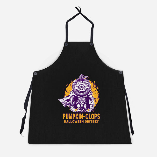 Halloween Odyssey-Unisex-Kitchen-Apron-palmstreet