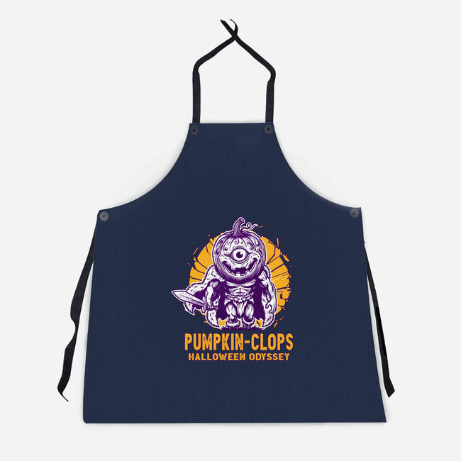 Halloween Odyssey-Unisex-Kitchen-Apron-palmstreet