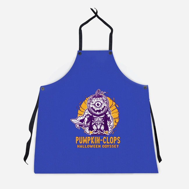 Halloween Odyssey-Unisex-Kitchen-Apron-palmstreet