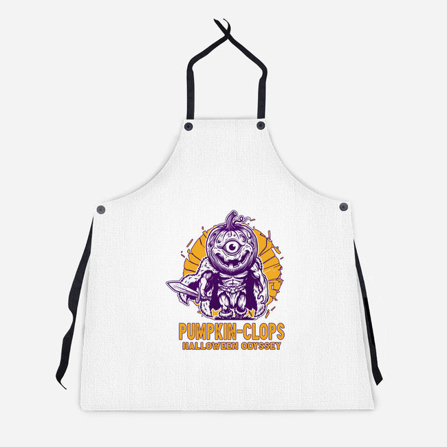 Halloween Odyssey-Unisex-Kitchen-Apron-palmstreet