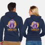 Halloween Odyssey-Unisex-Zip-Up-Sweatshirt-palmstreet
