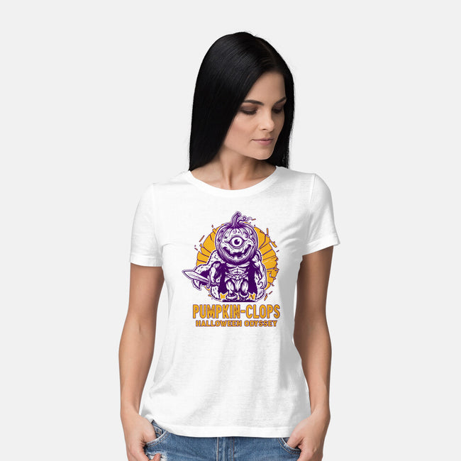 Halloween Odyssey-Womens-Basic-Tee-palmstreet