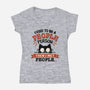 Used To Be A People Person-Womens-V-Neck-Tee-BridgeWalker