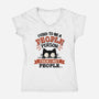 Used To Be A People Person-Womens-V-Neck-Tee-BridgeWalker