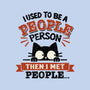 Used To Be A People Person-Unisex-Basic-Tee-BridgeWalker