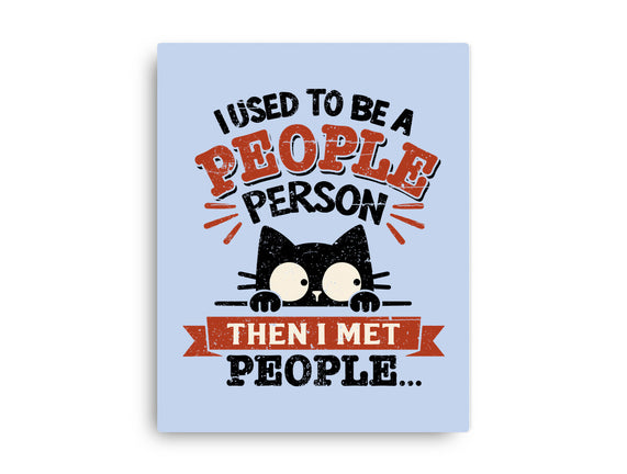 Used To Be A People Person