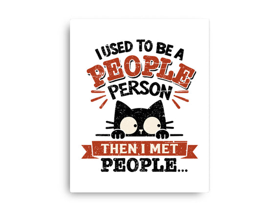 Used To Be A People Person