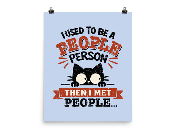 Used To Be A People Person