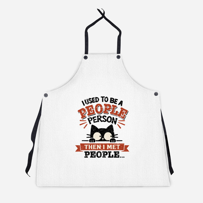 Used To Be A People Person-Unisex-Kitchen-Apron-BridgeWalker