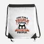 Used To Be A People Person-None-Drawstring-Bag-BridgeWalker