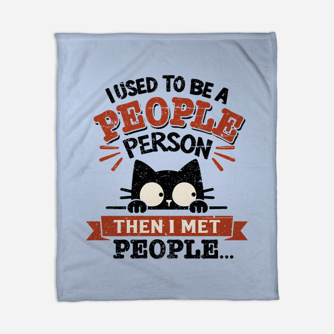 Used To Be A People Person-None-Fleece-Blanket-BridgeWalker