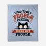 Used To Be A People Person-None-Fleece-Blanket-BridgeWalker