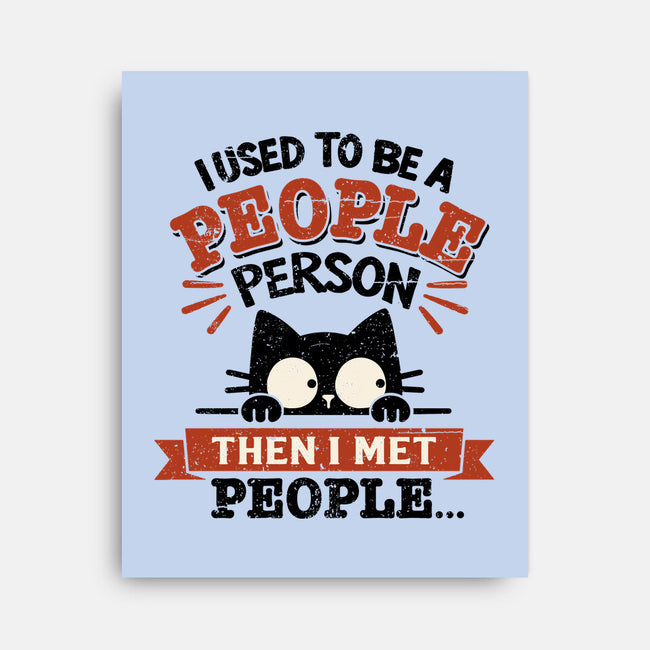 Used To Be A People Person-None-Stretched-Canvas-BridgeWalker