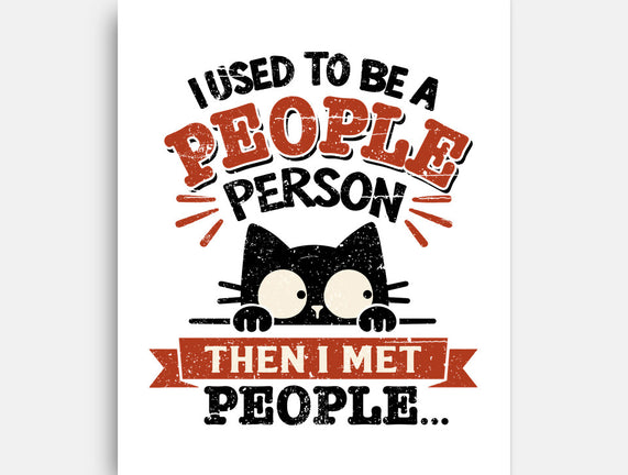 Used To Be A People Person