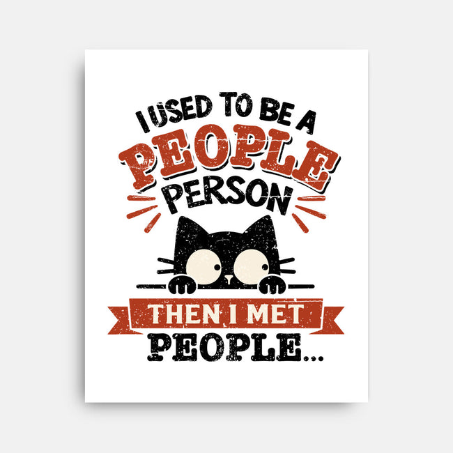 Used To Be A People Person-None-Stretched-Canvas-BridgeWalker