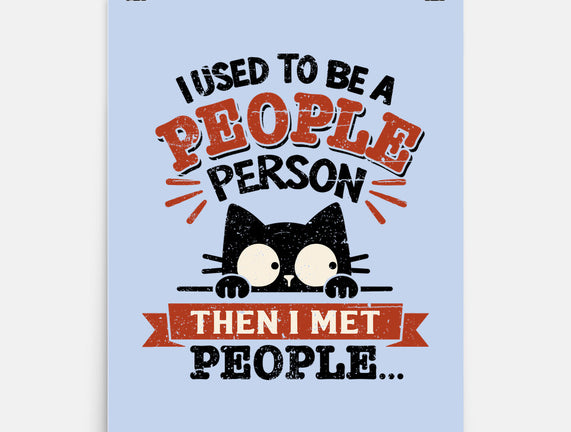 Used To Be A People Person
