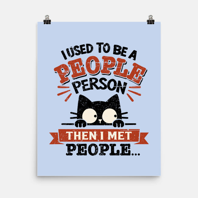 Used To Be A People Person-None-Matte-Poster-BridgeWalker