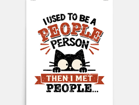 Used To Be A People Person