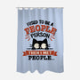 Used To Be A People Person-None-Polyester-Shower Curtain-BridgeWalker