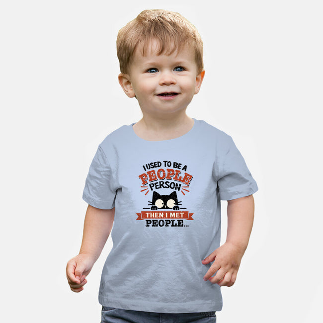 Used To Be A People Person-Baby-Basic-Tee-BridgeWalker