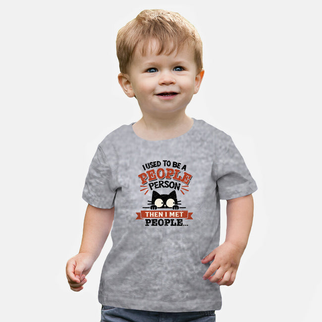 Used To Be A People Person-Baby-Basic-Tee-BridgeWalker